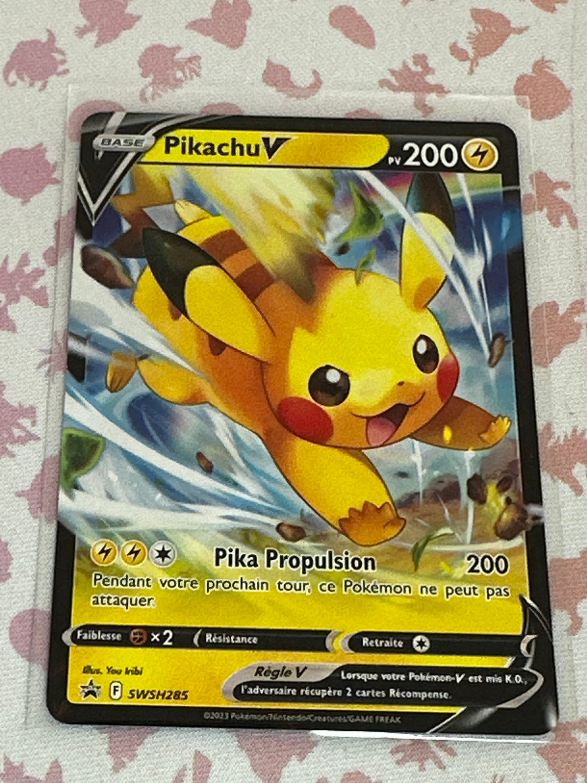 Pikachu V SWSH285 Promo