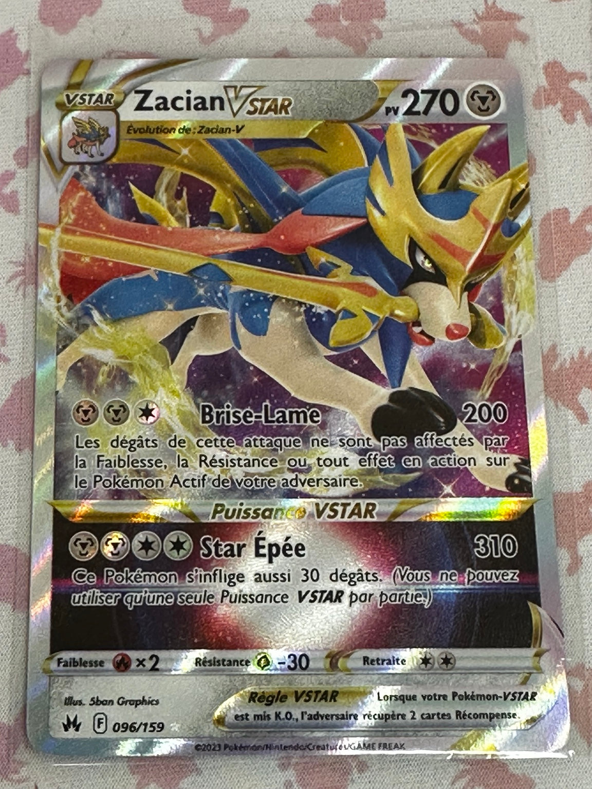 Zacian VSTAR 096/159