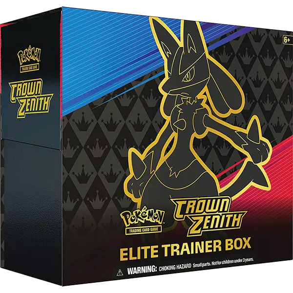 ETB Premium Pokémon Crown Zenith Elite Trainer Box