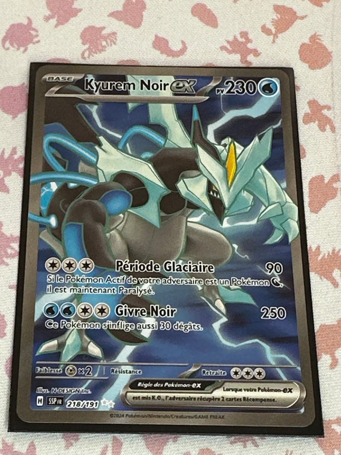 Kyurem Noir ex 222/191