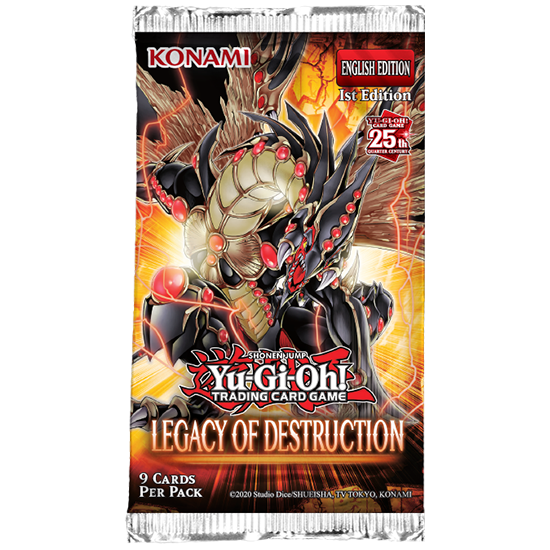 Display Yu-Gi-Oh! Legacy of Destruction — 24 Boosters