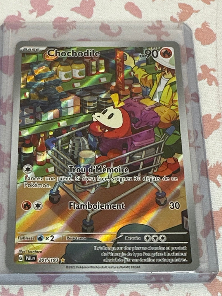 Chochodile 201/193 - Carte Pokémon française