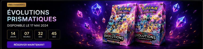 Display Pokémon Évolutions Prismatiques